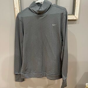 Nike Gray Therma-FIT Running Pullover